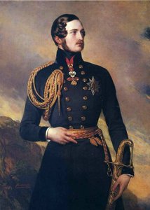 Altın Post giyen Saxe-Coburg ve Gotha Prensi Albert by Franz Xaver Winterhalter